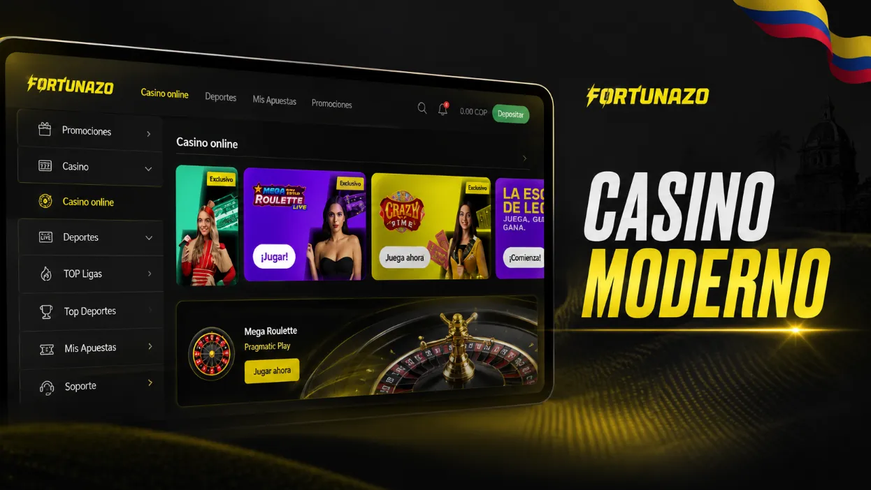 Fortunazo Colombia como casino online moderno